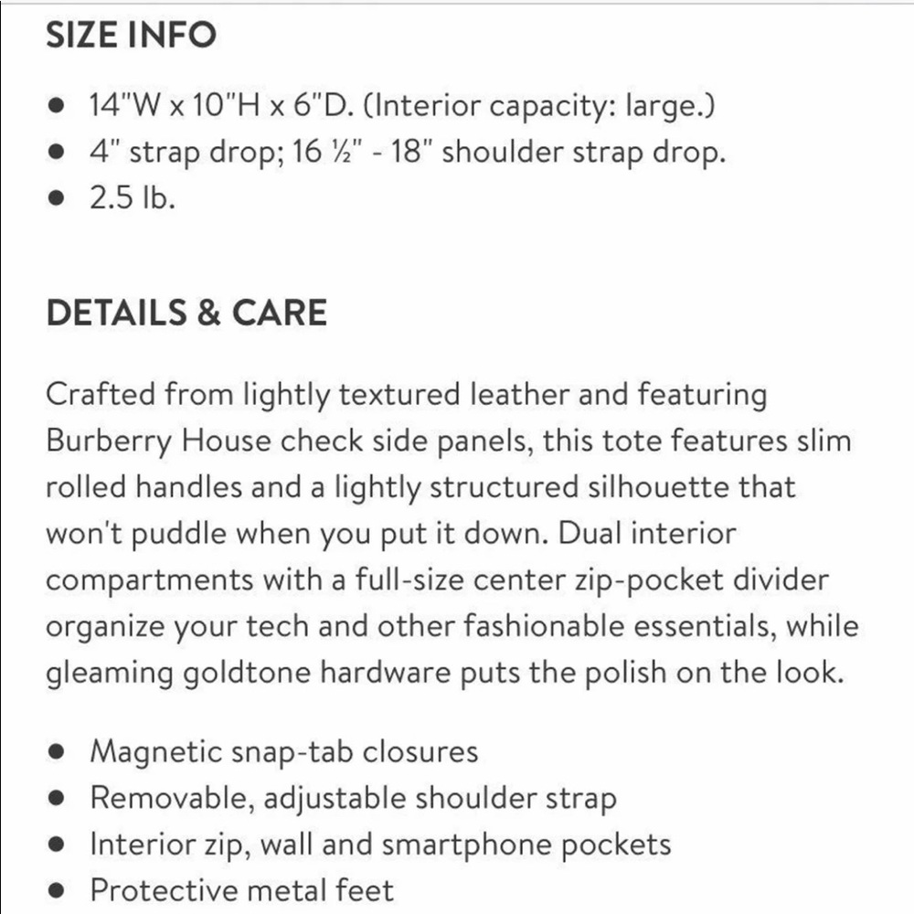 Burberry Banner leather tote - Picture 4 of 16